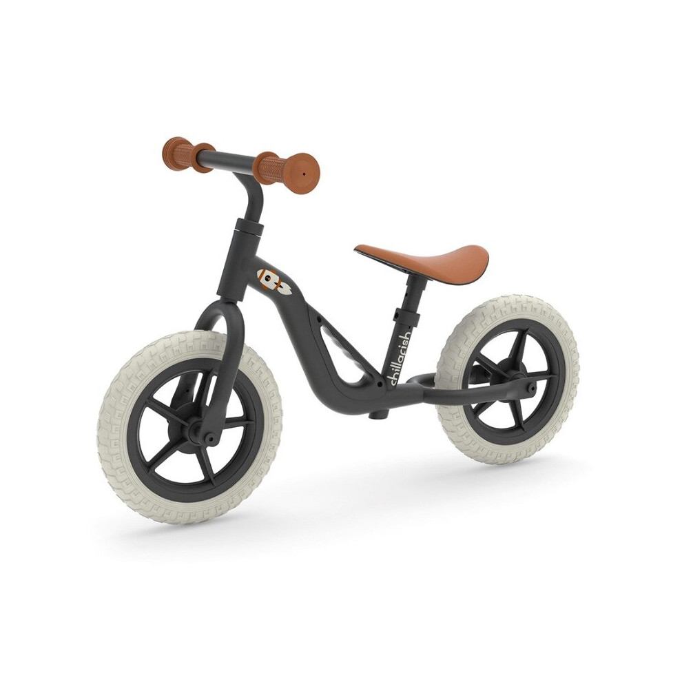 Chillafish Black Charlie 10" Inch Balance Bike With Carry Handle