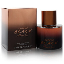 Kenneth Cole Copper Black Eau de Toilette Spray para hombres 3.4 fl oz