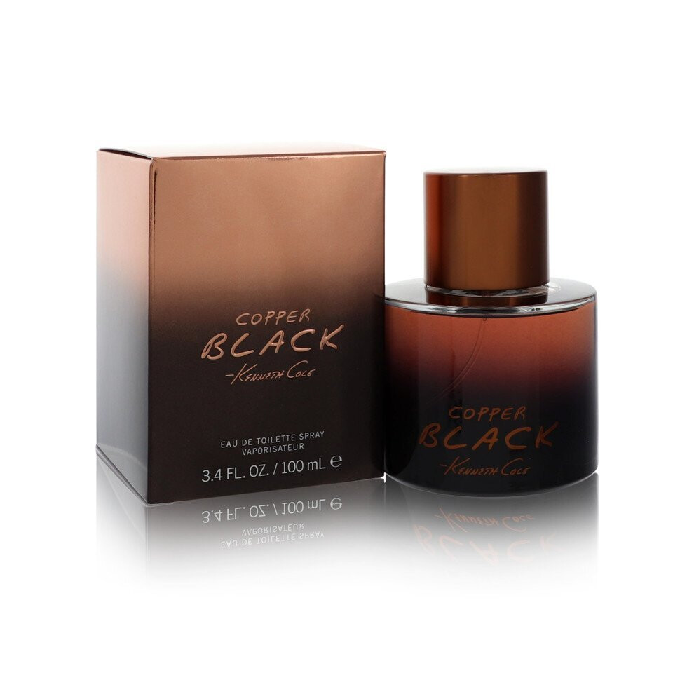 Kenneth Cole Copper Black By Eau De Toilette Spray 3.4 Oz