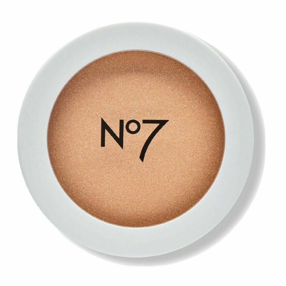 no 7 illuminating pressed highlighting powder - champagne glow