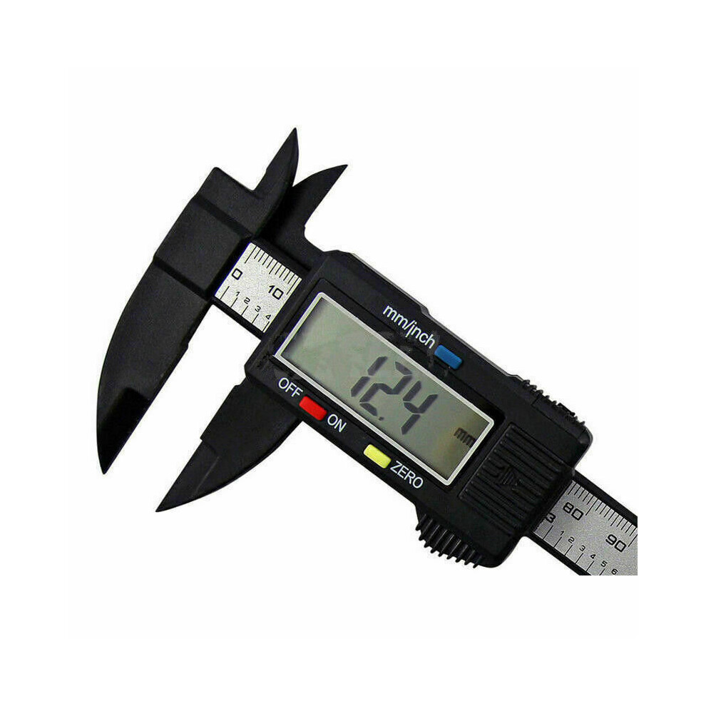 Digital Vernier Caliper Electronic LCD Ruler Gauge 6" /150mm Tool Micrometer