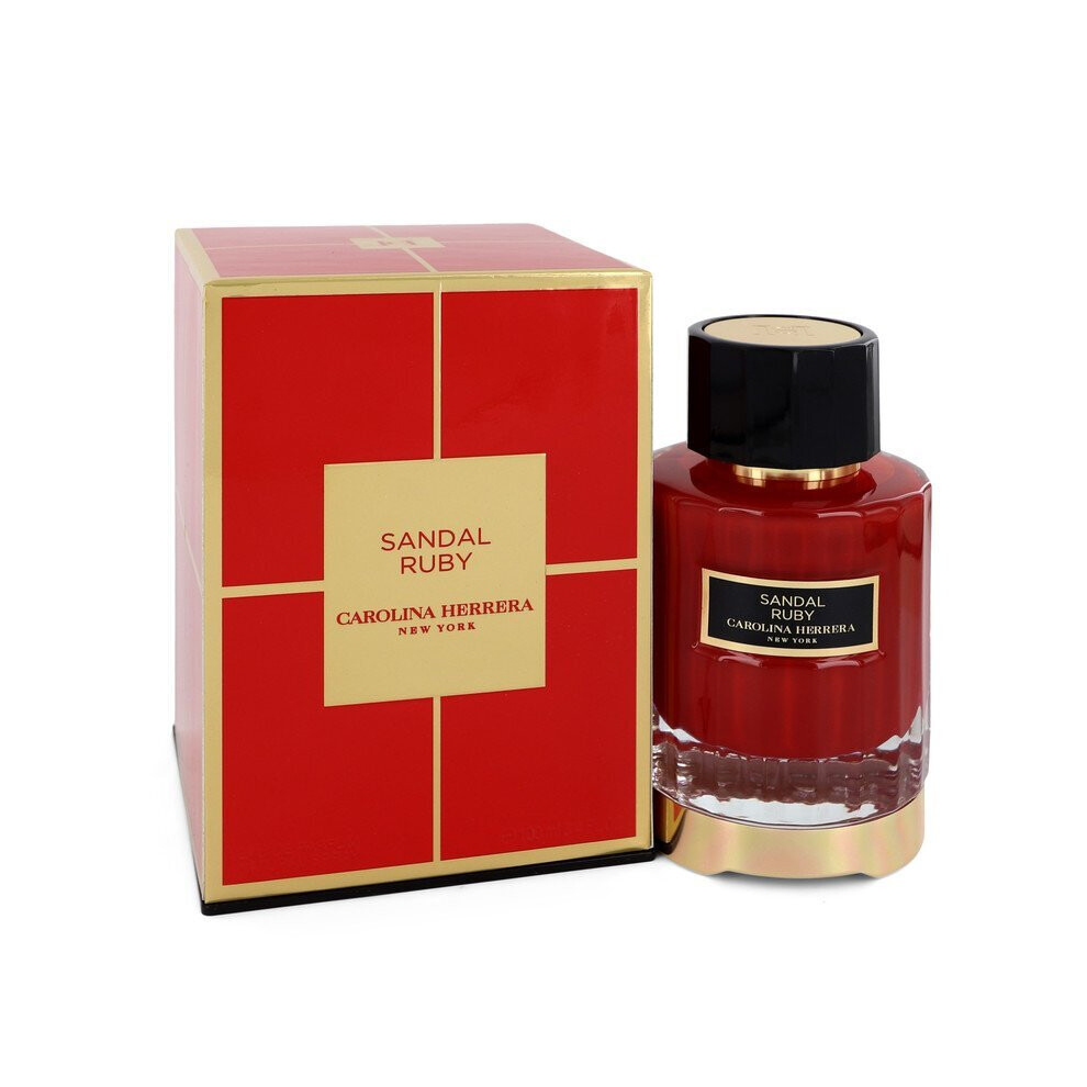 Sandal Ruby by Carolina Herrera Eau De Parfum Spray (Unisex) 3.4 oz