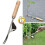 Garden Weeding Tool Stainless Steel Hand Weeder Tool Weed Remover Grass Puller Fork Trimmer Prying Tool 1