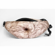 (Hairy) Waist Bag Dad Bod Bag Phone Case Beer Belly Funny