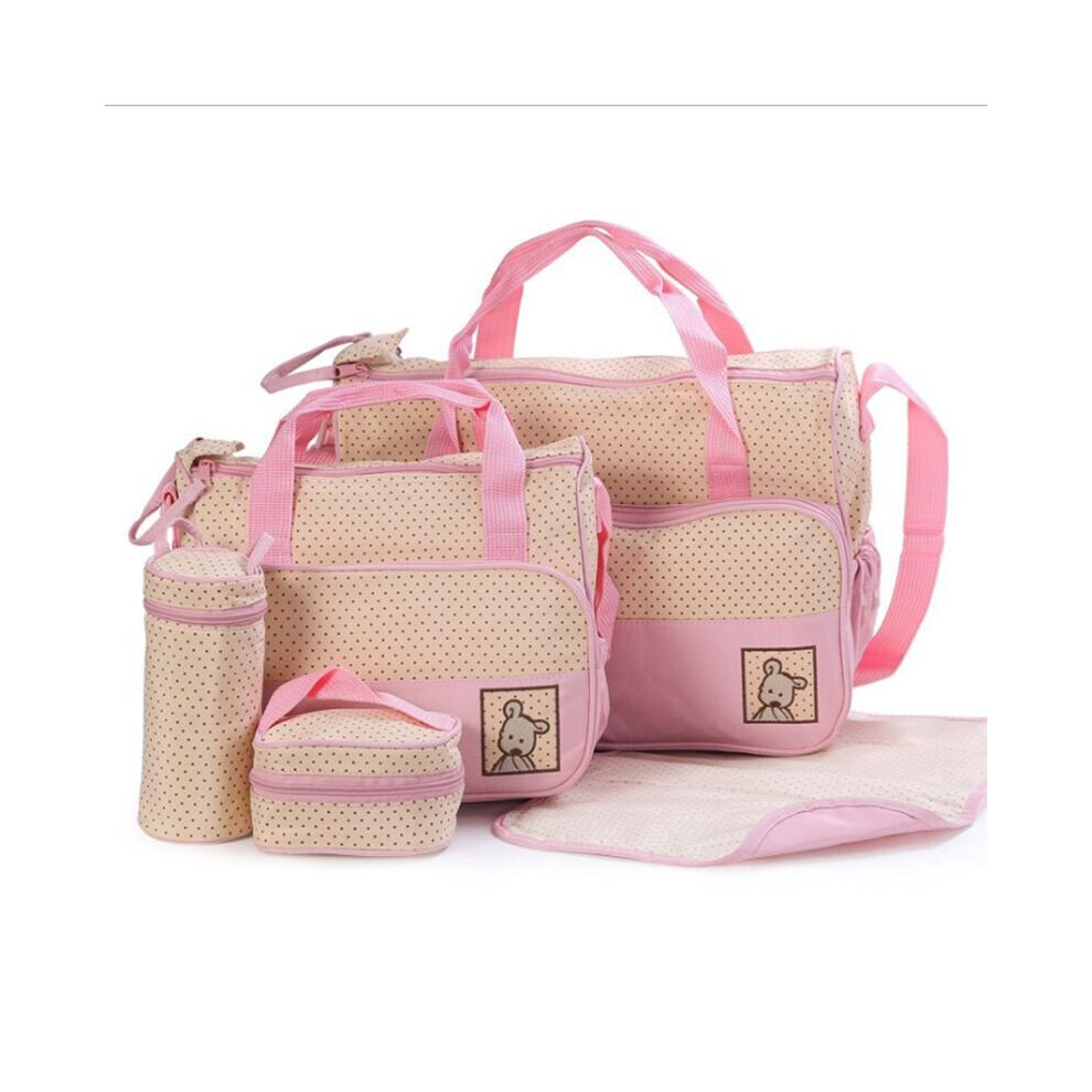 (, Onesize) Baby Diaper Changing Tote Handbag Mummy Bag Pink