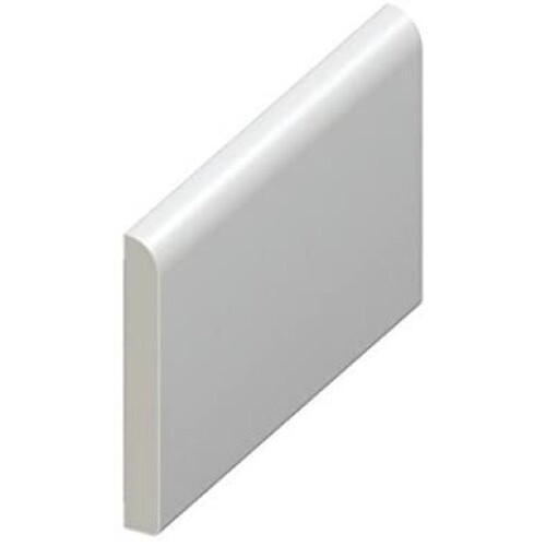 65mm uPVC Architrave - Plastic Skirting Board - 1m Length 1