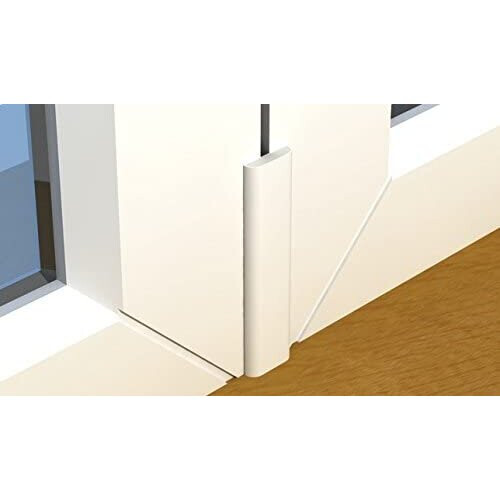 65mm uPVC Architrave - Plastic Skirting Board - 1m Length 2