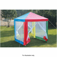 Rainbow Colour Kids/Children's Gazebo With Side Walls G-0116