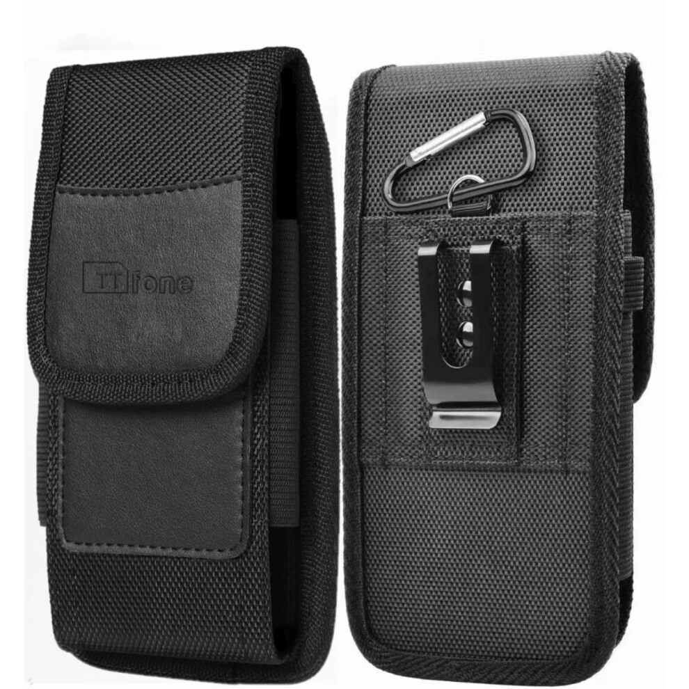 Ttfone Original Rugged Nylon Holster Case With Belt Clip (Titan Tt950) Black 5060269750875