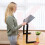 Laptop Stand Riser Holder Table Laptray Desk Height Adjustable Ergonomic Bed Sofa Couch Portable Folding Foldable 11