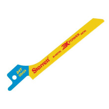 Starrett SB424-5 Bi-Metal Reciprocating Blade Metal Scroll 100mm 24 TPI Pack 5