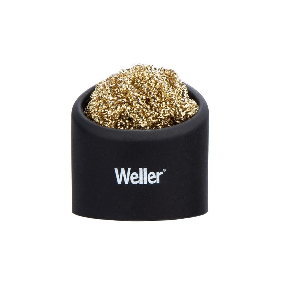 Weller Brass Wire Sponge Cleaner with Holder WLACCBSH-02