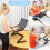 Laptop Stand Riser Holder Table Laptray Desk Height Adjustable Ergonomic Bed Sofa Couch Portable Folding Foldable 8