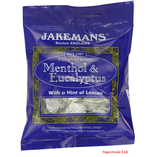 Jakemans 2 X Jakemans Menthol & Eucalyptus Sweets Bags Lozenges - 73g