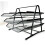 Offcie Filing Letter Trays Stacking A4 Desk Tidy Paper Document Organiser Metal Mesh 3