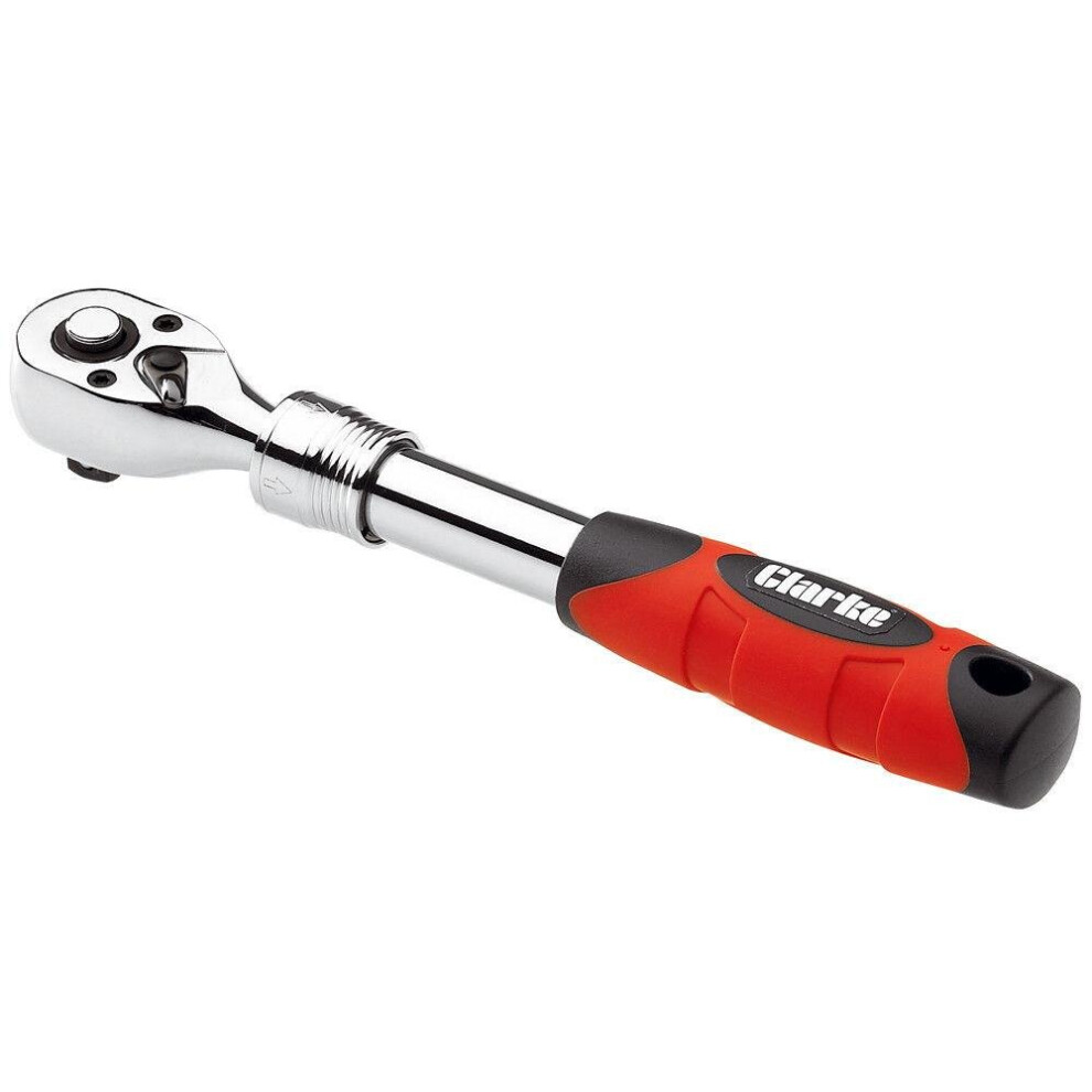 Clarke Pro199 3/8" Drive Extendable Ratchet 5016086223542