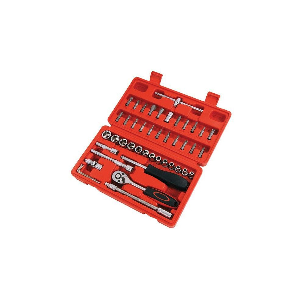 Neilsen Ct1924 46 Pc 1/4" Dr Socket Set