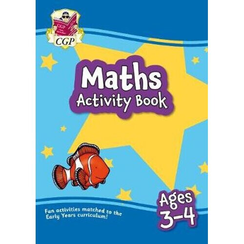 New Maths Home Learning Activity Book for Ages 3-4 | Paperback