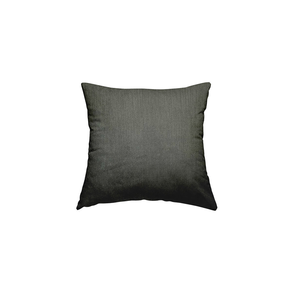 (Small) Chenille Fabric Soft Shine Textured Grey Plain Cushions Piped Finish Handmade To Order-image-OPC-P7DKCHZ-NEW