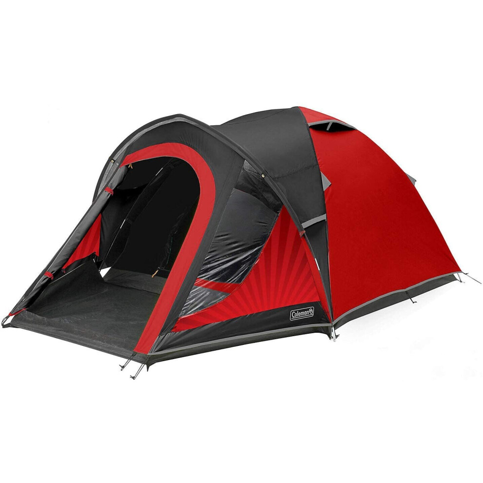 Coleman Tent The BlackOut, Festival Camping tent with BlackOut Bedroom Technology, Festival Essential, Dome Tent, 100% waterproof with sewn