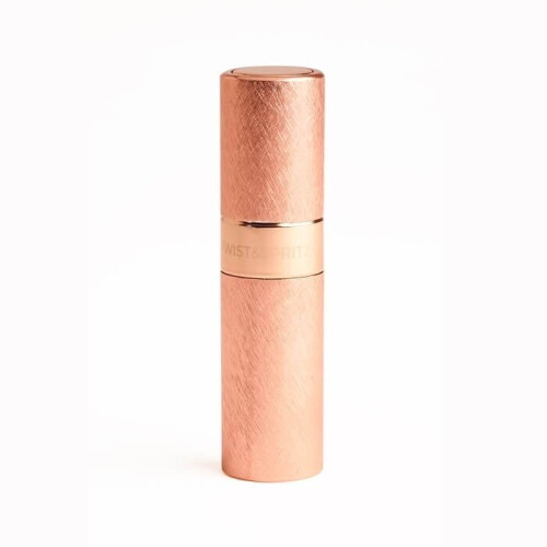 Twist And Spritz AtomiserRose Gold Metalic Brushed 8Ml