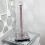 Pink Crushed Diamond Crystal filled Kitchen Tissue Roll Holder Stand 1