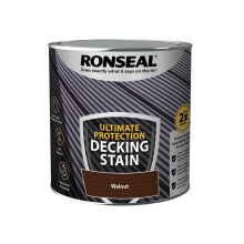 Ronseal Ultimate Protection Decking Stain Walnut 2.5 litre 39104