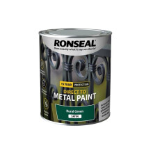 Ronseal Direct to Metal Paint Rural Green Satin 750ml 39203