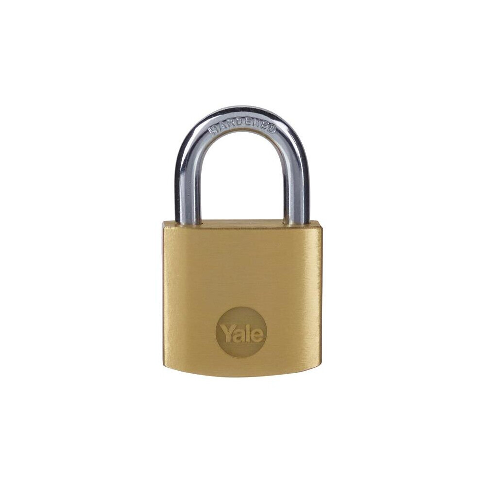 Yale Locks Brass Padlock 30Mm Y110b/30/115/1 5052847099414