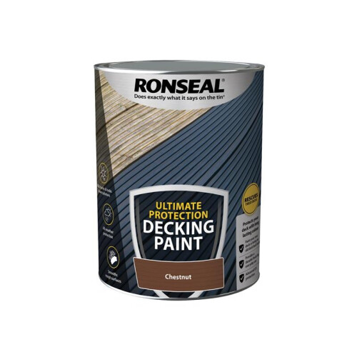 Ronseal Ronseal Ultimate Protection Decking Paint Chestnut 5 litre 39146