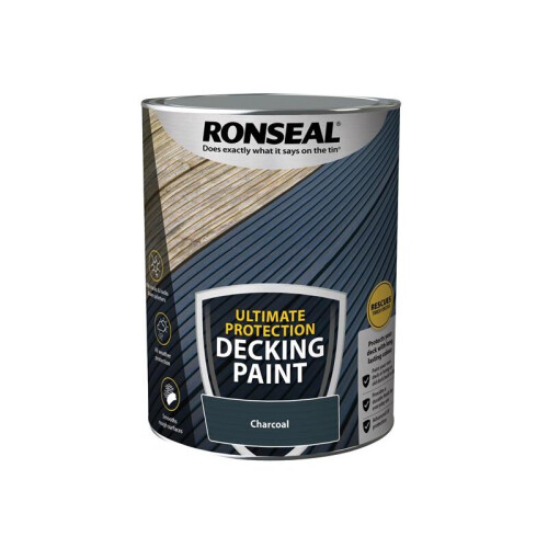 Ronseal Ronseal Ultimate Protection Decking Paint Charcoal, 5 Litre - 39144