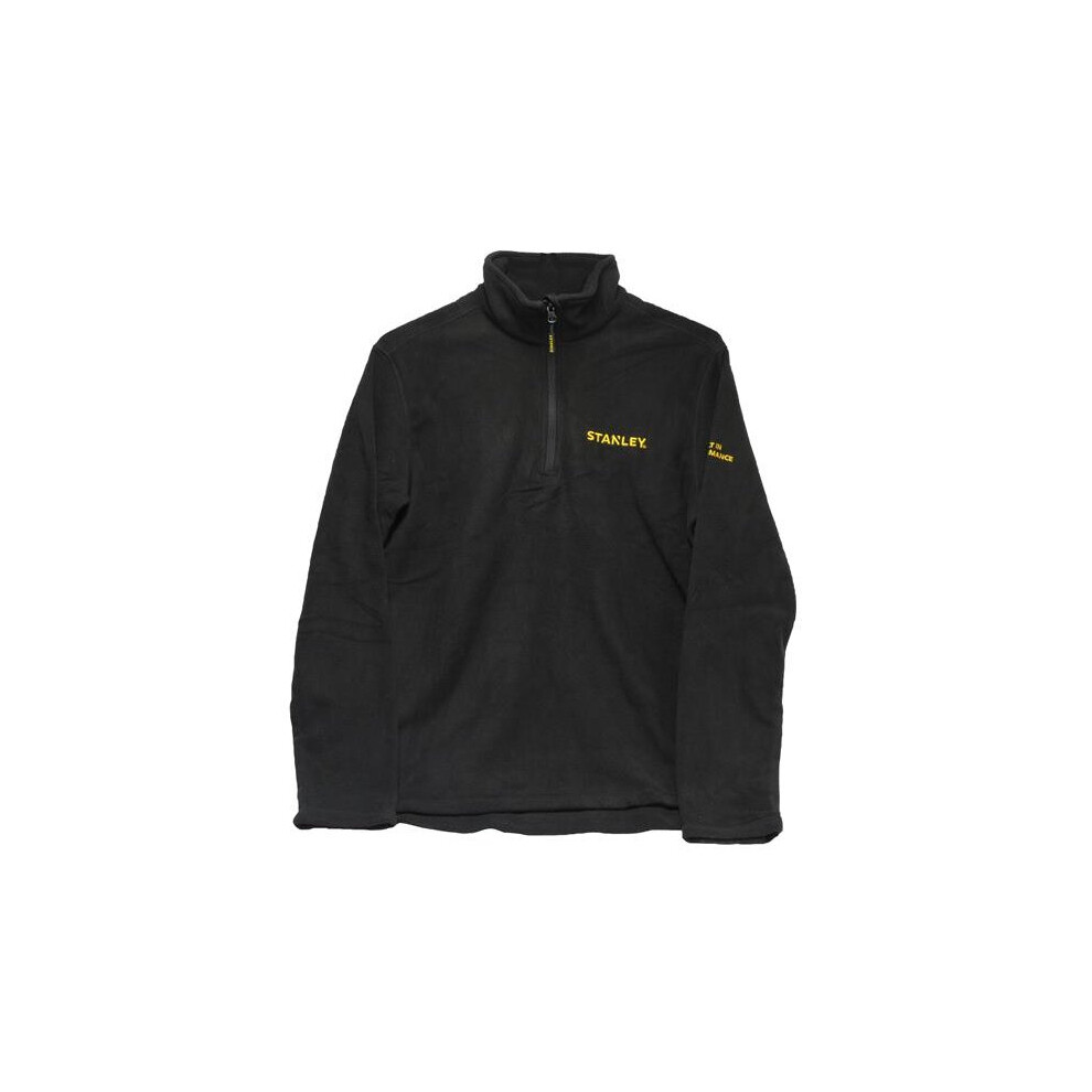 Stanley Gadsden 1/4 Zip Micro Fleece Black - L STW40006-001