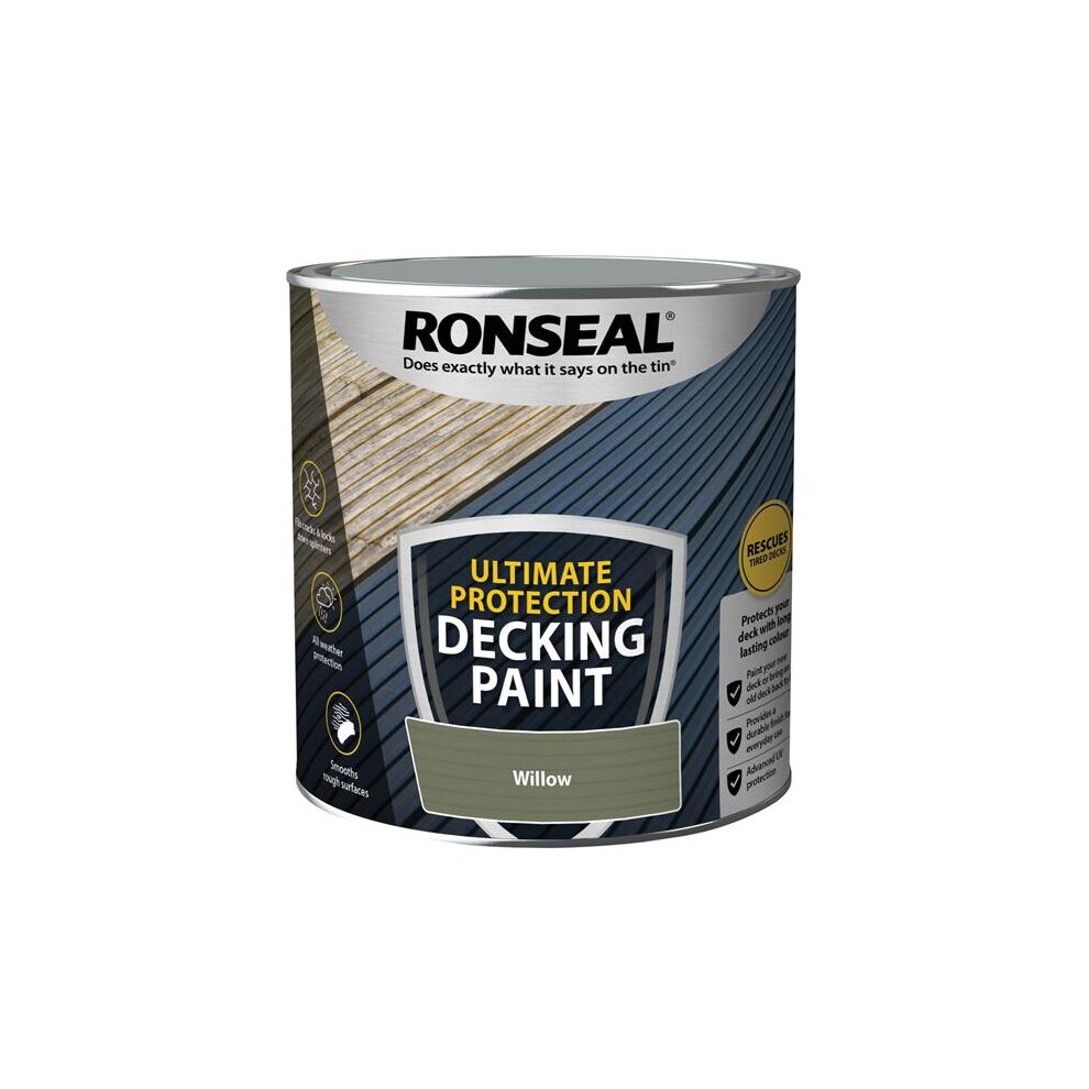 Ultimate Protection Decking Paint Willow 2.5 Litre