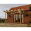 (2.4m x 2.4m, Rustic Brown) Lean To Garden Pergola - Chamfered Design 4