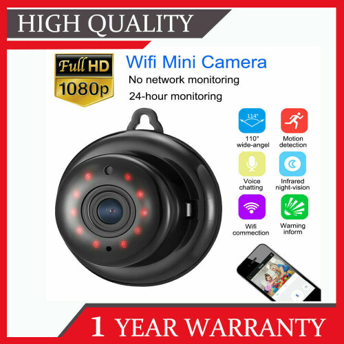 1080P Μίνι WIFI IP κάμερα ασύρματη μέσα / έξω CCTV Smart Home Security