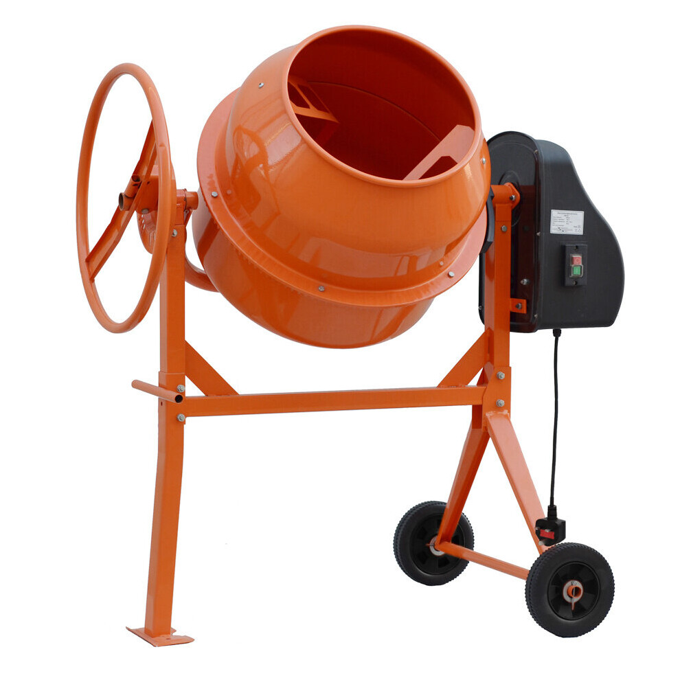 Professional Cement Plaster Mortar Mixer Electric Building Industry Helper 140L