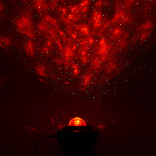 LED Galaxy Star Night Lamp Starry Sky Projector Light Music Player 1