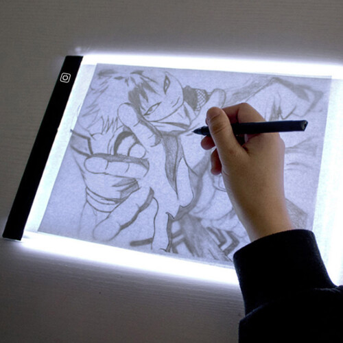 A3 LED Drawing Board Tracing Light Box Stencil Tattoo Copy Artist Craft Table 1