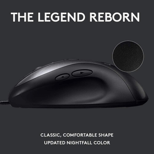 Logitech Logitech MX518 Gaming-Grade Optical Mouse PC Mouse, PC/Mac, 2 Ways 2