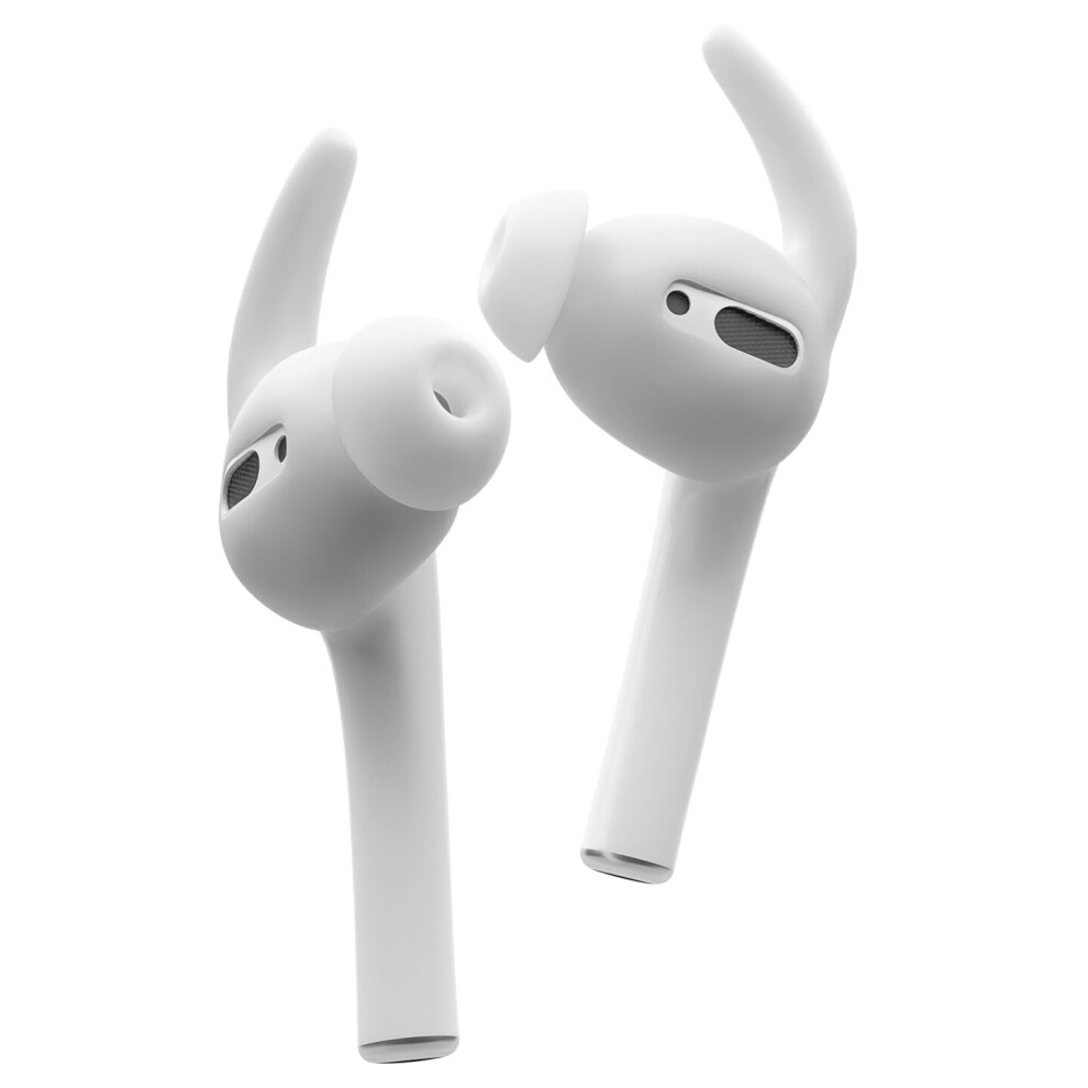 6 x Silicone EarBuds Ear Hooks Ear Tips For Apple AirPods Earphones