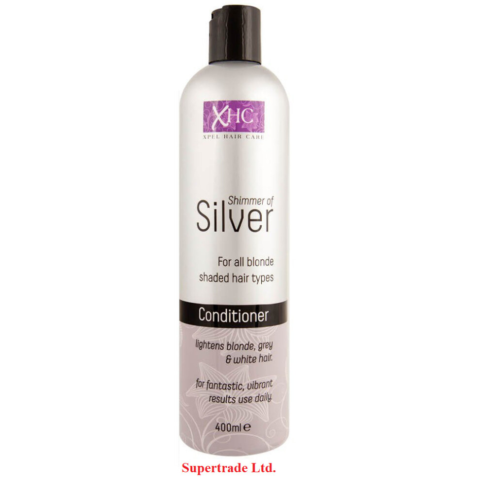 XHC Shimmer of Silver Conditioner Purple Toning Blonde Grey  - 400ml