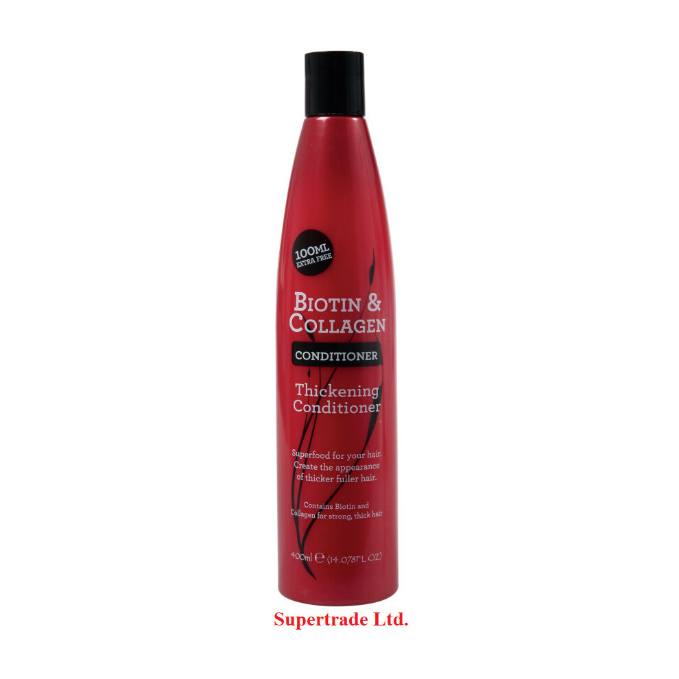 Xpel Biotin & Collagen Thickening Hair Superfood Conditioner - 400Ml