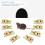 SOL 8pk Wooden Mouse Traps | Durable Reusable Snap Traps 5