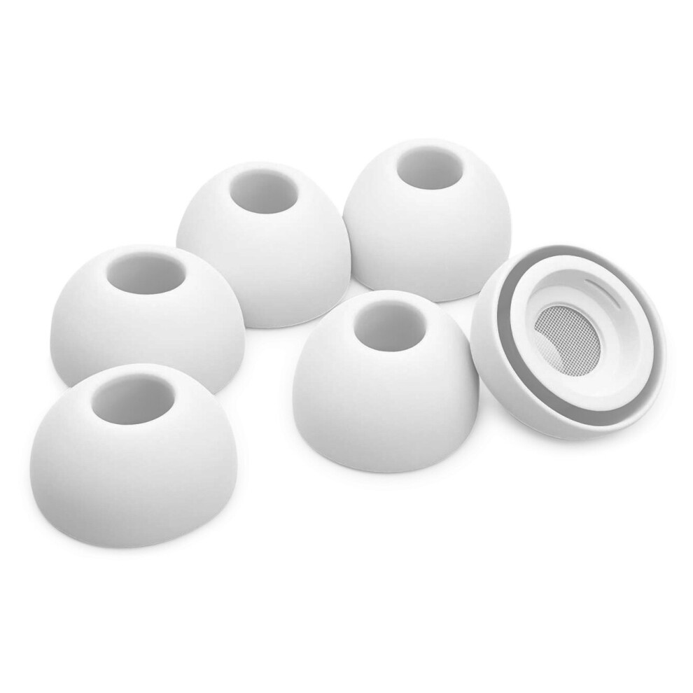 (Medium) 6 x Silicone EarBuds Ear Tips For Apple AirPods Pro Earphones