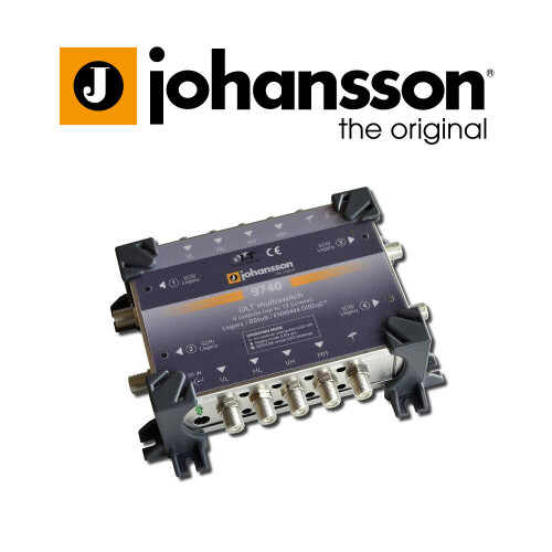 Johansson 9740 SCR 5 Inputs- 4 Outputs OLT Unicable Multiswitch