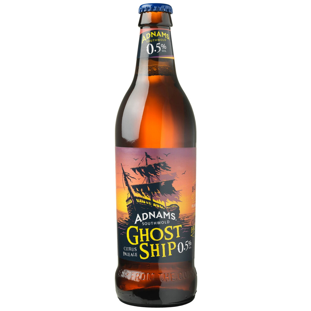 Adnams Alcohol Free Ghost Ship Pale Ale 0.5% - 8x500ml