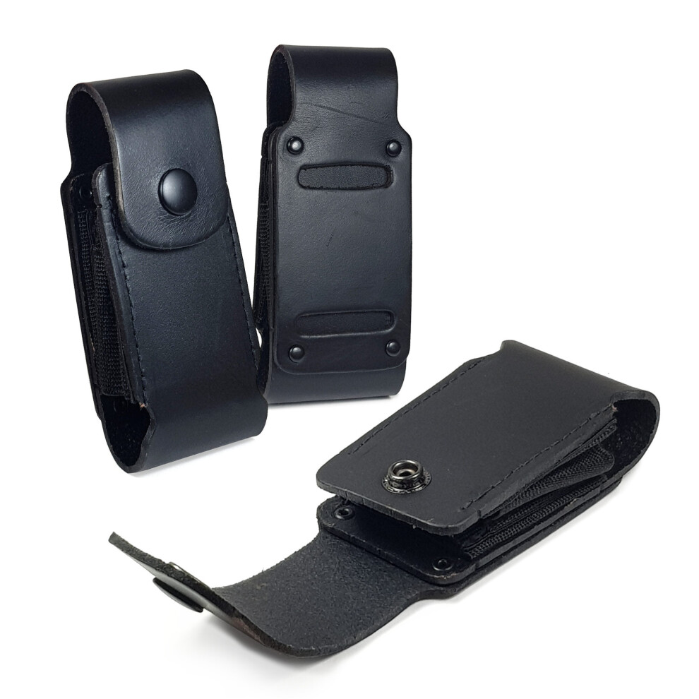 Tuff Luv Leather Case Sheath Pouch For Leatherman Super Tool 300 / Surge - Black 5055261851255