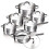 Blaumann Blaumann 12Pc Cookware Set Stainless Steel Non Stick Pots Induction 1