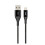 Budi 1m Data / Charging Cable for iPhone - Black 1
