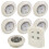 URBN Living (12) Remote Control Wireless Battery LED Push Lights 1